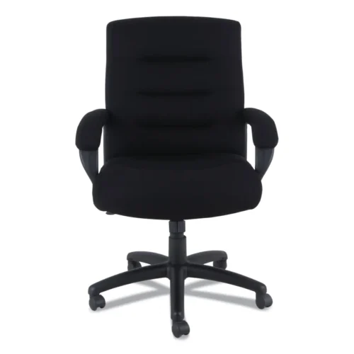 Alera Kesson Series Mid-Back Office Chair, Supports Up to 300 lb, 18.03 to 21.77 Seat Height, Black (ALEKS4210)