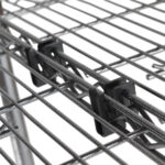 Alera Wire Shelving S Hooks, Metal, Silver, 4 HooksPack (ALESW59SHSR)