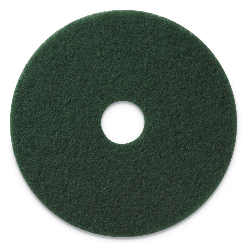 Americo Scrubbing Pads, 17 Diameter, Green, 5Carton (AMF400317)