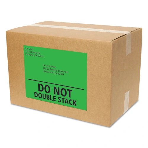 Avery High-Visibility Permanent Laser ID Labels, 8.5 x 11, Neon Green, 100Box (AVE5940)