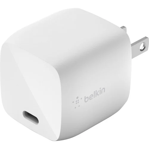 Belkin BOOSTUP USB-C Wall Charger, White (BLKWCH001DQWH)