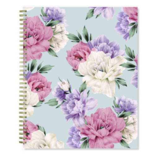 Blue Sky Tula WeeklyMonthly Planner, Floral Artwork, 11 x 8.5, PurplePinkWhite Cover, 12-Month (Jan to Dec) 2025 (BLS143971)