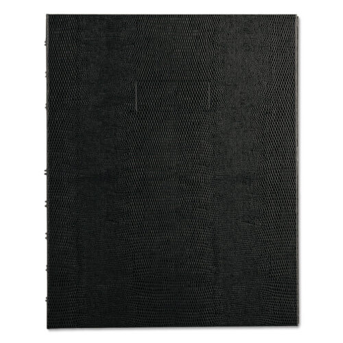 Blueline NotePro Notebook, 1-Subject, Narrow Rule, Black Cover, (75) 9.25 x 7.25 Sheets (REDA7150BLK)