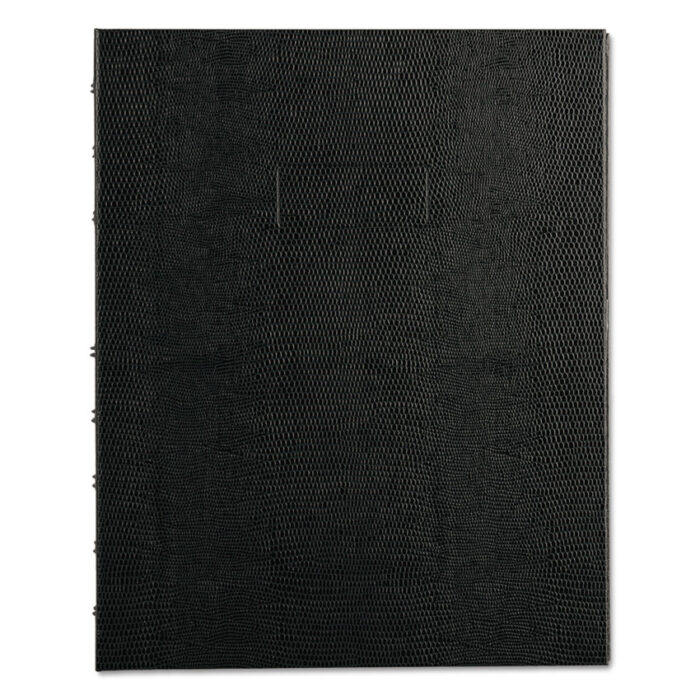 Blueline NotePro Notebook, 1-Subject, Narrow Rule, Black Cover, (75) 9.25 x 7.25 Sheets (REDA7150BLK)
