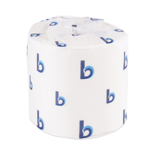 Boardwalk 1-Ply Toilet Tissue, Septic Safe, White, 1,000 Sheets, 96 RollsCarton (BWK6170B)