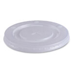 Boardwalk Deerfield Cold Cup Lids, Fits 12 oz to 20 oz Cups, Clear, Plastic, 50Pack, 20 PacksCarton (BWKDEERCLIDW)