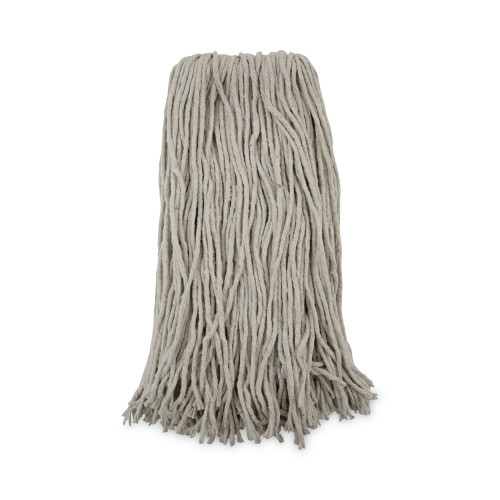 Boardwalk Premium Cut-End Wet Mop Heads, Cotton, 20oz, White, 12Carton (BWK220CCT)