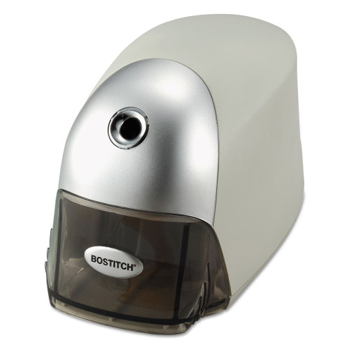 Bostitch QuietSharp Executive Electric Pencil Sharpener, AC-Powered, 4 x 7.5 x 5, Gray (BOSEPS8HDGRY)