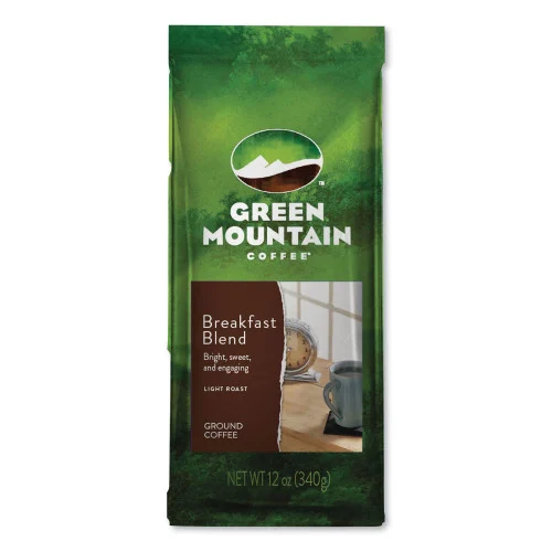 Breakfast Blend Ground Coffee, 12 oz Bag (GMT38520)