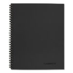 Cambridge Wirebound Guided QuickNotes Notebook, 1-Subject, List-Management Format, Dark Gray Cover, (80) 11 x 8.5 Sheets (MEA06066)