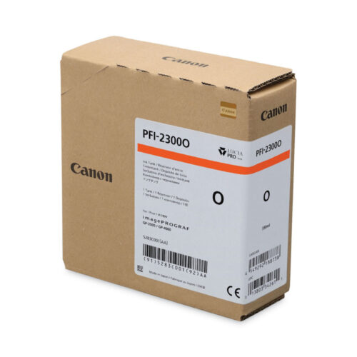 Canon 5283C001AA (PFI-2300) Ink, Orange (CNM5283C001AA)