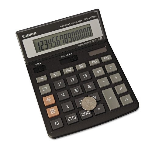 Canon WS1400H Display Calculator, 14-Digit LCD (CNM4087A005AA)