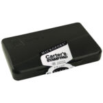 Carter's Pre-Inked Micropore Stamp Pad, 4.25 x 2.75, Black (AVE21281)
