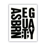 Chartpak Press-On Vinyl Uppercase Letters, Self Adhesive, Black, 4h, 58Pack (CHA01175)