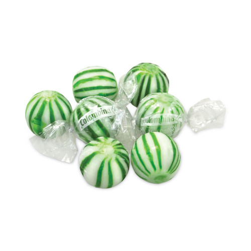 Colombina Jumbo Spearmint Balls, 0.04 oz, 120 BallsBag, 1 BagCarton (GRR20900022)
