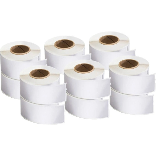 DYMO LW Address Labels, 1.13 x 3.5, White, 350 LabelsRoll, 12 RollsPack (DYM2050768)