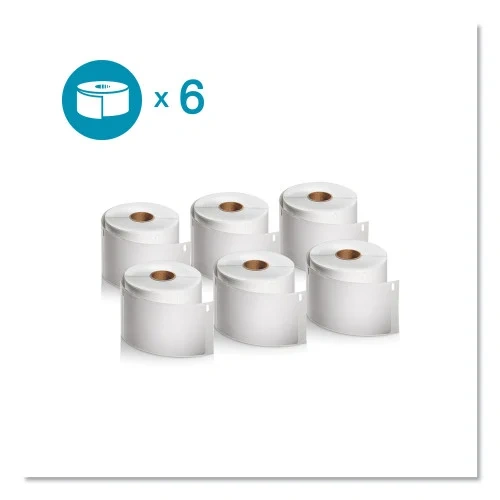 DYMO LW Shipping Labels, 2.31 x 4, White, 300 LabelsRoll, 6 RollsPack (DYM2050765)