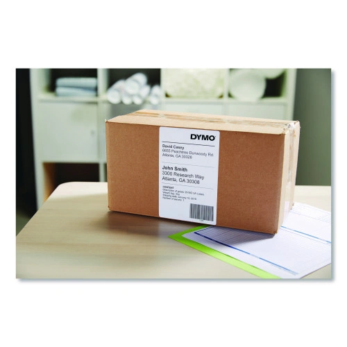 DYMO LabelWriter Shipping Labels, 4 x 6, White, 220 LabelsRoll (DYM1744907)