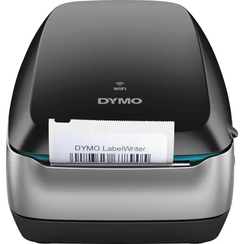 DYMO LabelWriter Wireless Black Label Printer, 71 Labelsmin Print Speed, 5 x 8 x 4.78 (DYM2002150)