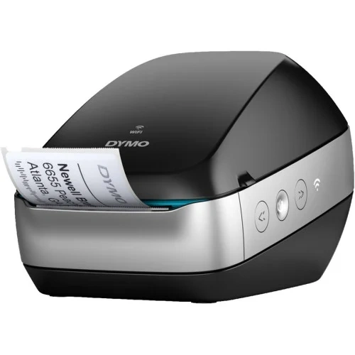 DYMO LabelWriter Wireless Black Label Printer, 71 Labelsmin Print Speed, 5 x 8 x 4.78 (DYM2002150)