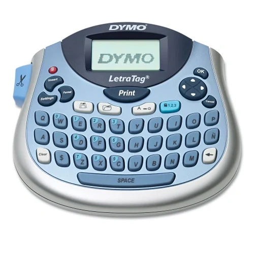 DYMO LetraTag 100T Label Maker, 2 Lines, 6.7 x 2.8 x 5.7 (DYM2174540)