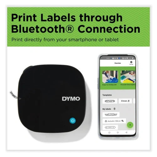 DYMO LetraTag 200B Portable Thermal Bluetooth Label Maker, 1.77 x 4.72 x 4.72 (DYM2179979) (3)