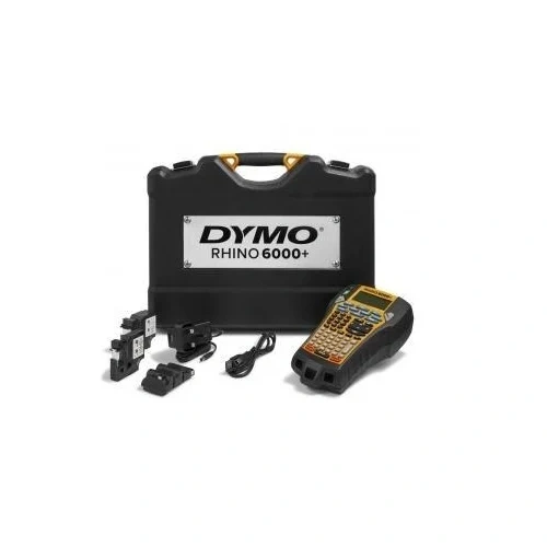 DYMO Rhino 6000+ Industrial Label Maker with Carry Case, 0.4s Print Speed, 5.4 x 2.5 x 9.7 (DYM2122499)