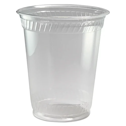 Fabri-Kal Greenware Cold Drink Cups, 12 oz to 14 oz, Clear, Squat, 1,000Carton (FABGC12S)