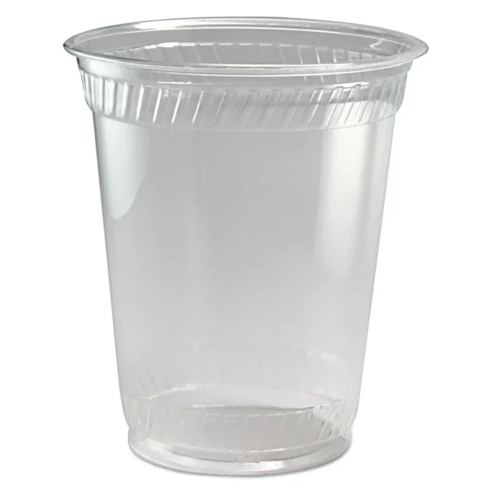 Fabri-Kal Greenware Cold Drink Cups, 12 oz to 14 oz, Clear, Squat, 1,000Carton (FABGC12S)