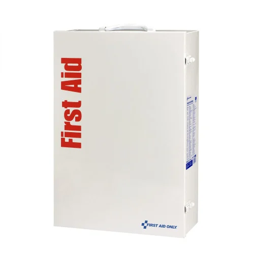 First Aid Only 150 Person ANSI B 4 Shelf Cabinet, 1,462 Pieces, Metal Case (FAO91341)