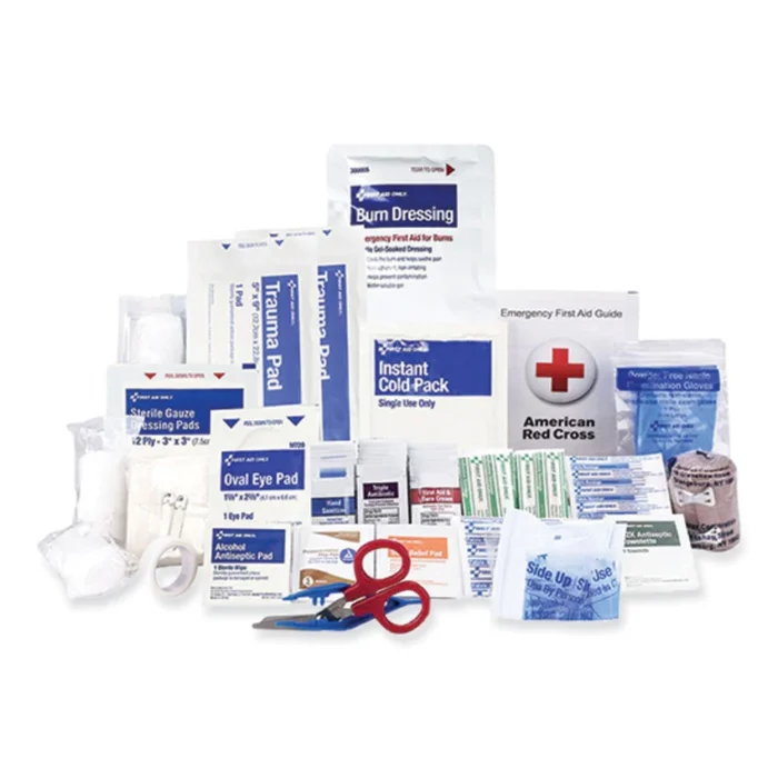 First Aid Only 50 Person ANSI A Refill Kit, ANSI 2021 Compliant, 184 Pieces (FAO91360)