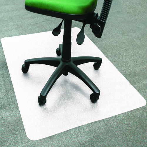 Floortex Cleartex® Polypropylene Chair Mat for Carpets, 29 w x 46 l, Translucent (FLRNCMFLLGC0001)