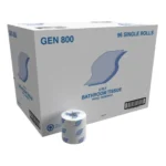 GE Bath Tissue, Septic Safe, 2-Ply, White, 420 SheetsRoll, 96 RollsCarton (GEN800)