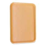 GE Meat Trays, 13.81 x 9.25 x 2.7, Yellow, 100Carton (GEN1014YEL)