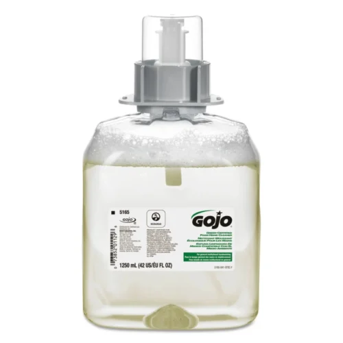 GOJO Green Certified Foaming Hand Cleaner Refill, For FMX-12 Dispenser, Unscented, 1,250 mL (GOJ516504EA)