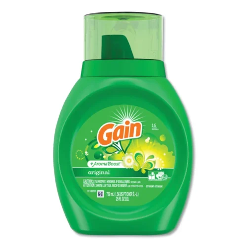 Gain Liquid Laundry Detergent, Original Fresh, 25 oz Bottle, 6Carton (PGC12783CT)