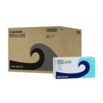General Disposable General-Purpose Nitrile Gloves, Large, Blue, 4 mil, 1,000Carton (BWK380LCTA)
