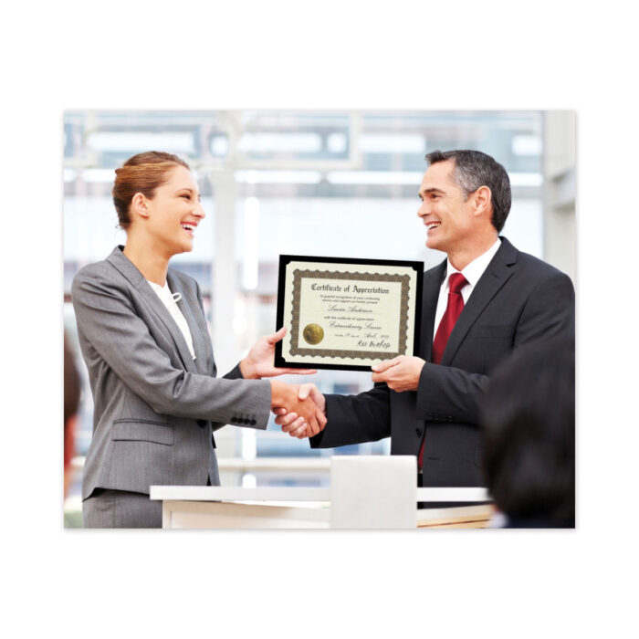 Great Papers! Ready-to-Use Certificates, Appreciation, 11 x 8.5, IvoryBrownGold Colors with Brown Border, 6Pack (COS930000)