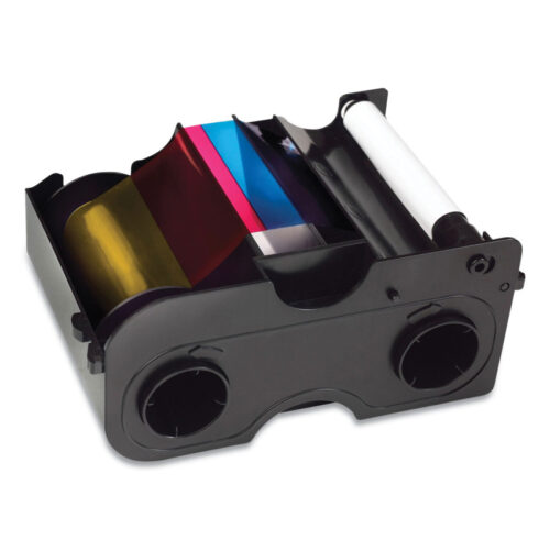 HID 45000 Printer Ribbon, Four-Color (BAU45000)