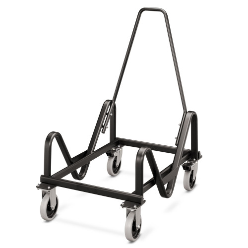 HON Olson Stacker Series Cart, Metal, 21.38 x 35.5 x 37, Black (HON4043T)