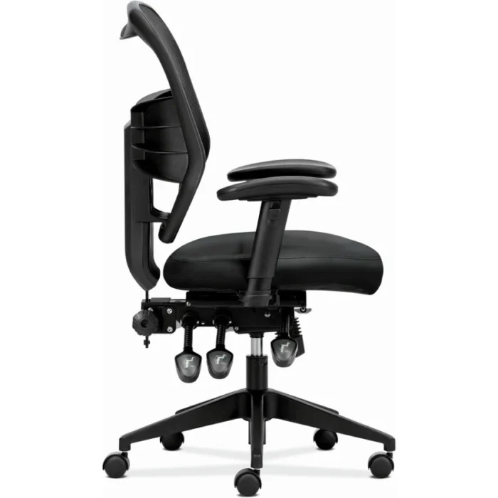 HON Prominent Mesh High-Back Task Chair, Supports Up to 250 lb, 17 to 21 Seat Height, Black (BSXVL532SB11)