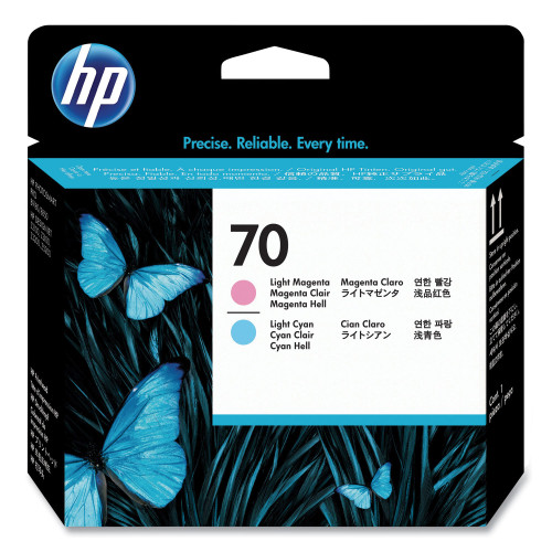 HP 70, (C9405A) Light CyanLight Magenta Printhead (HEWC9405A)