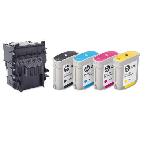 HP 729, (F9J81A) BlackCyanMagentaYellow Printhead (HEWF9J81A)