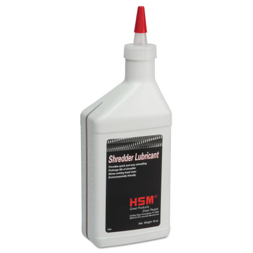 HSM of America Shredder Oil, 16 oz Bottle (HSM314)