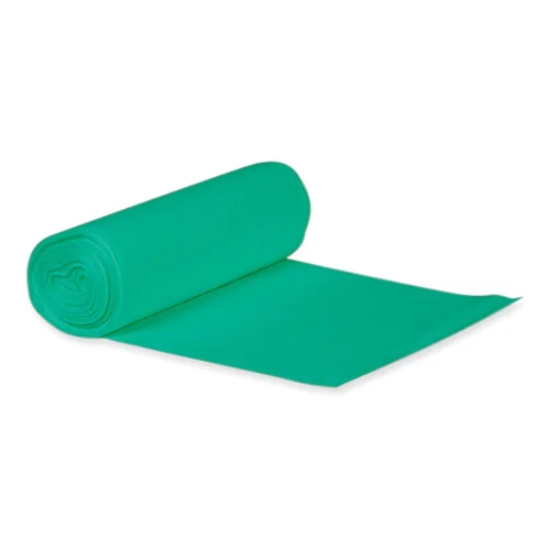 Heritage Eco Blend Max Can Liners, 33 gal, 0.8 mil, 33 x 39, Green, 25 BagsRoll, 8 RollsCarton (HERL6639TEER1)