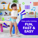 Huggies Pull-Ups Learning Designs Potty Training Pants for Boys, Size 5, 3T-4T, 32 lbs to 40 lbs, 84Carton (KCC45271)