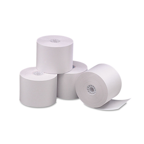 Iconex Direct Thermal Printing Thermal Paper Rolls, 2.25 x 165 ft, White, 6Pack (ICX90781276)