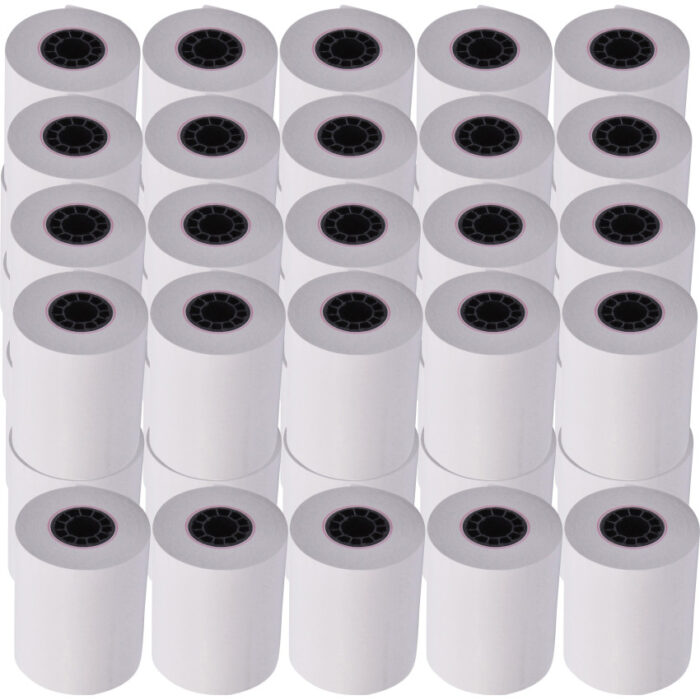 Iconex Direct Thermal Printing Thermal Paper Rolls, 2.25 x 55 ft, White, 50Carton (ICX90781283CT)