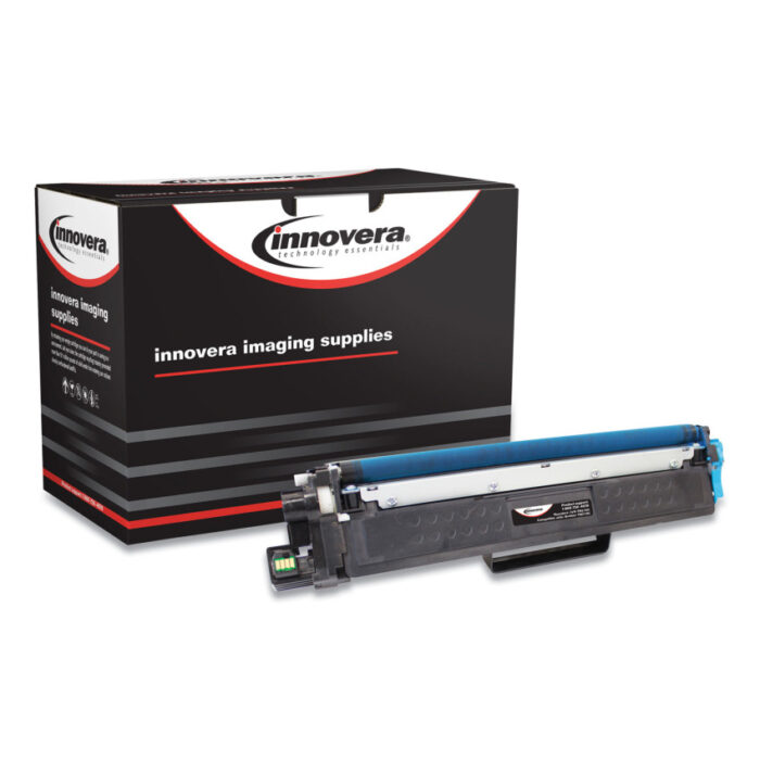 Innovera Remanufactured Cyan Toner, Replacement for TN223C, 1,300 Page-Yield (IVRTN223C)