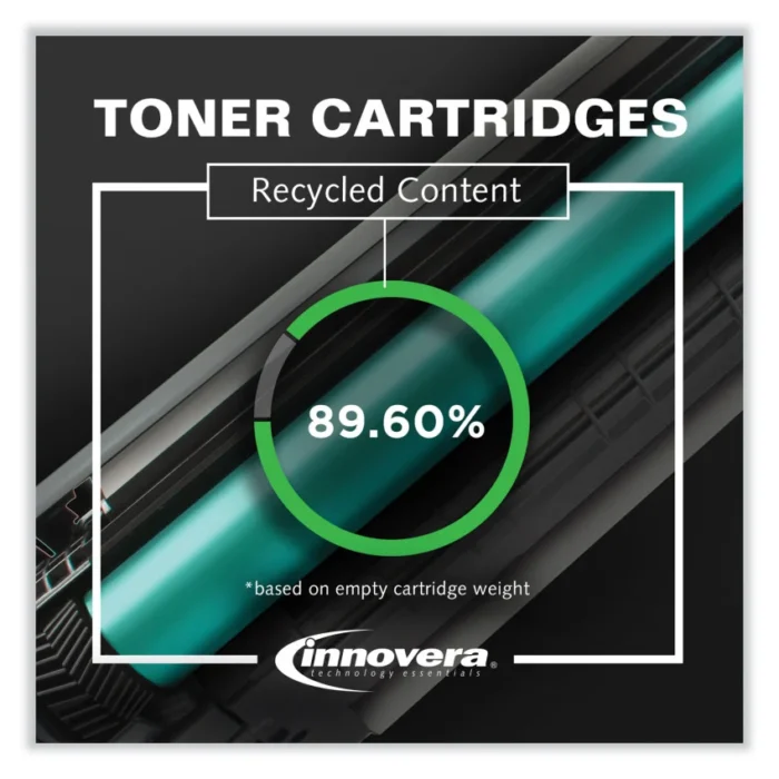 Innovera Remanufactured W2021X Cyan High-Yield Toner, Replacement for 414X (W2021X), 6,000 Page-Yield (IVRW2021X)